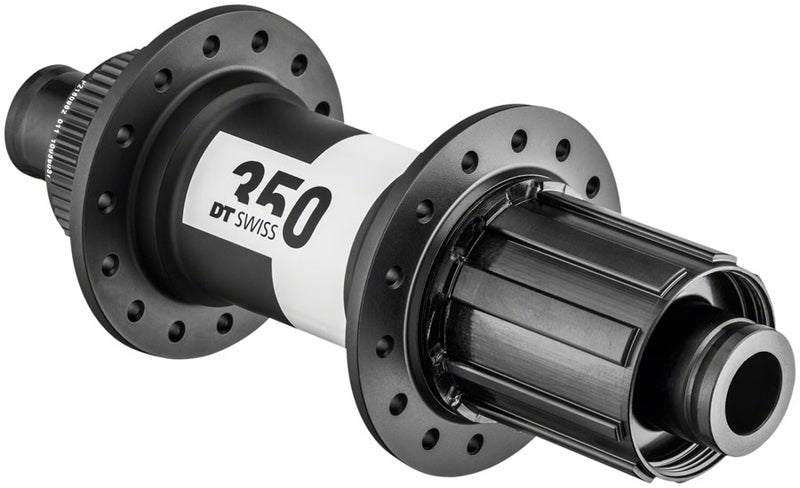 DT Swiss 350 Rear Hub - 12 x 148mm, Center-Lock, HG11 MTN, Black, 32H, 36pt