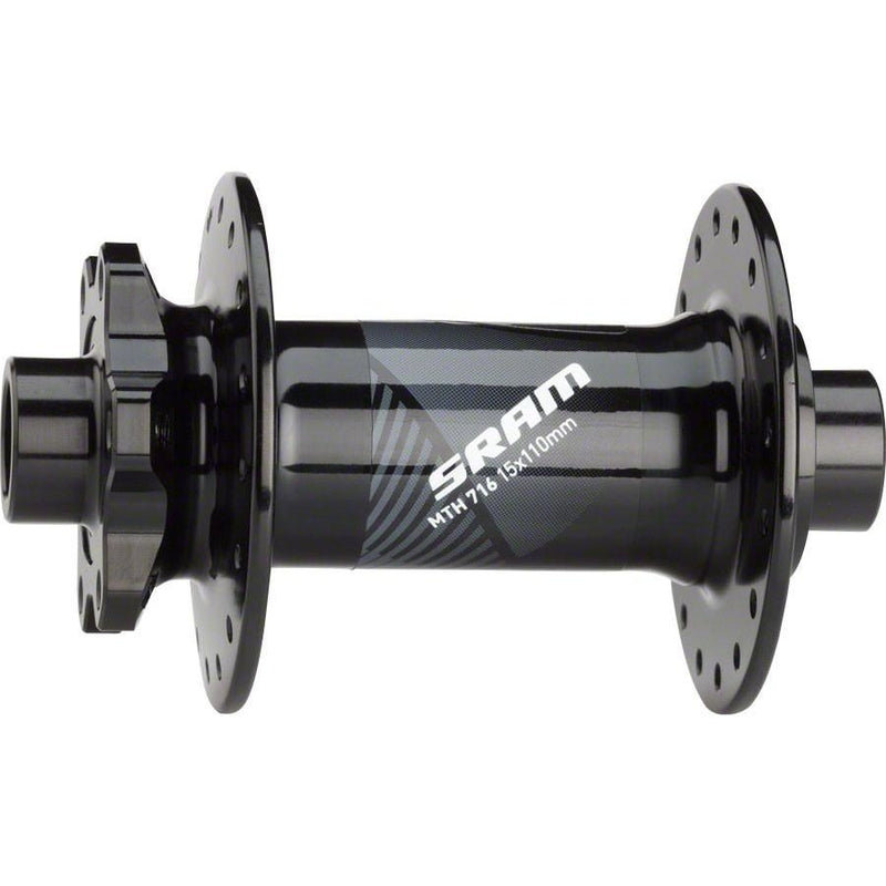 SRAM 716 Front Disc Hub 15x110 Boost 32H Black