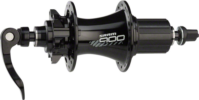 SRAM 900 Rear Hub - QR x 135mm/12 x 142mm 6-Bolt HG 11 Road Black 28H