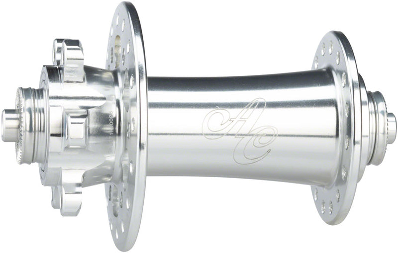 All-City Go-Devil Front Hub - 15/12/QR x 100mm, 6-Bolt, Sliver, 32h