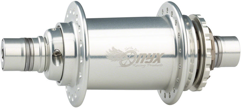 Onyx Pro BMX Rear Hub: 3/8", 36 Hole, Clear Anodized