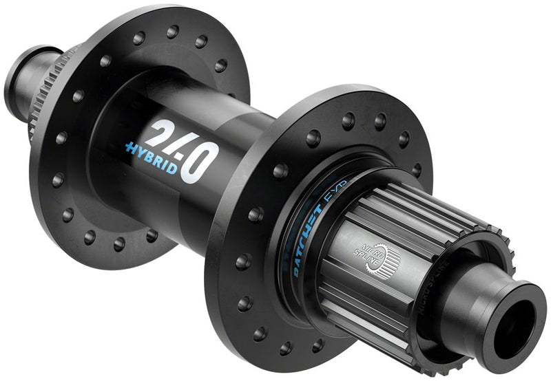 DT Swiss 240 Hybrid Rear Hub - 12 x 148mm 6-Bolt Micro Spline Black 32h 30pt