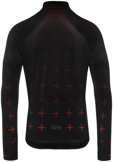 GORE C5 Thermo Jersey - Black/Fireball, Men's, Small-1