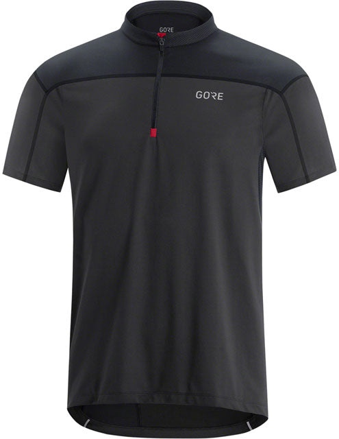 GORE C3 Zip Cycling Jersey - Terra Grey/Black, Men's, Small-0