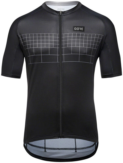 GORE Grid Fade Jersey 2.0 - Black/Gray, Men's, Medium-0