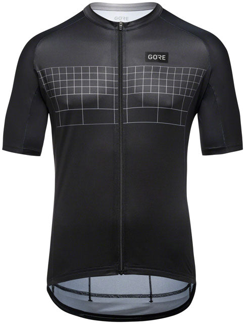 GORE Grid Fade Jersey 2.0 - Black/Gray, Men's, Small-0