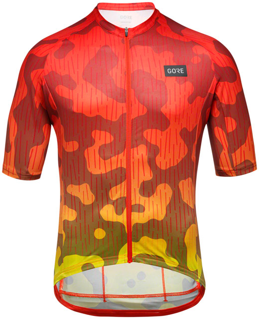 GORE Rain Camo Jersey - Men's, Fire, X-Large-0