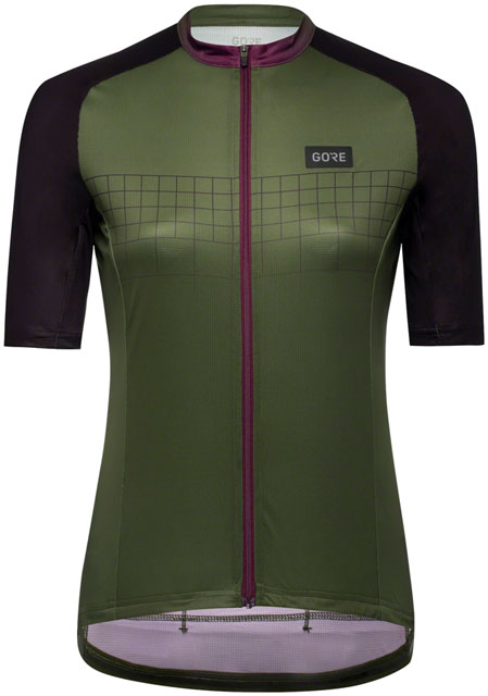 GORE Grid Fade Jersey 2.0 - Green/Purple, Women's, Small-0