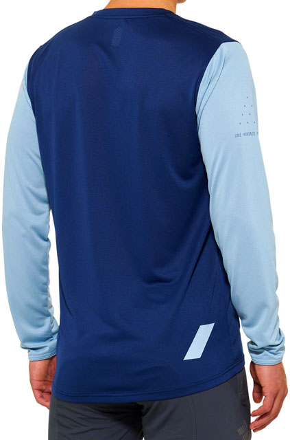 100% Ridecamp Jersey - Navy/Slate Blue, Medium-1