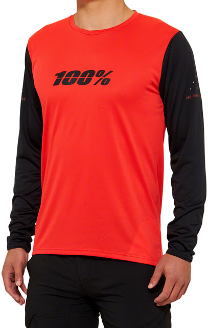 100% Ridecamp Jersey - Red/Black, X-Large-0