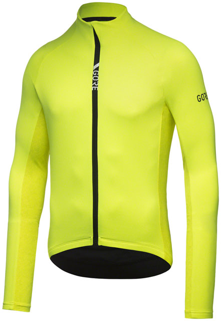 GORE C5 Thermo Jersey - Yellow/Utility Green, Men's, X-Large-2