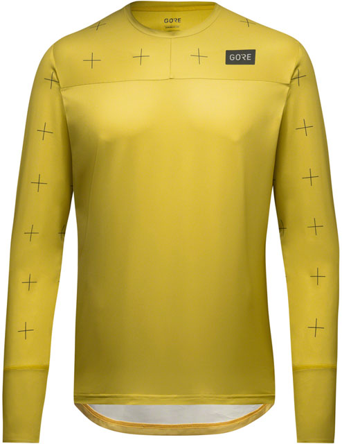 GORE Trail KPR Daily Jersey - Long Sleeve, Uniform Sand, Men's, Medium-0