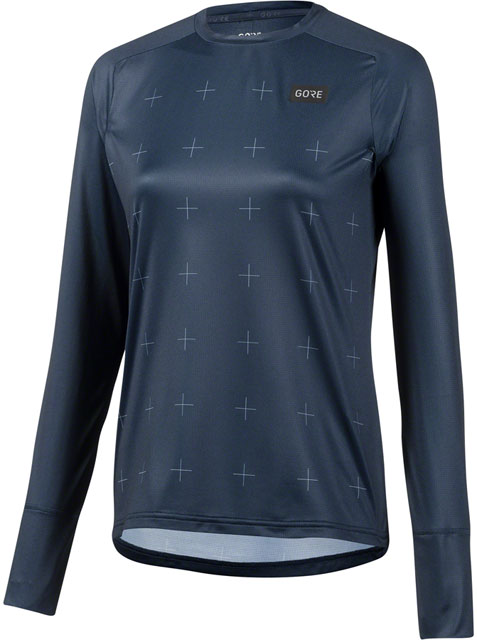 GORE Trail KPR Daily Jersey - Long Sleeve, Orbit Blue, Women's, Small-0