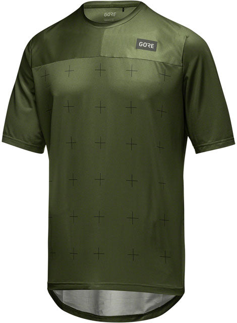 GORE Trail KPR Daily Jersey - Utility Green, Men's, Large-1