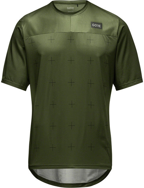 GORE Trail KPR Daily Jersey - Utility Green, Men's, Large-0