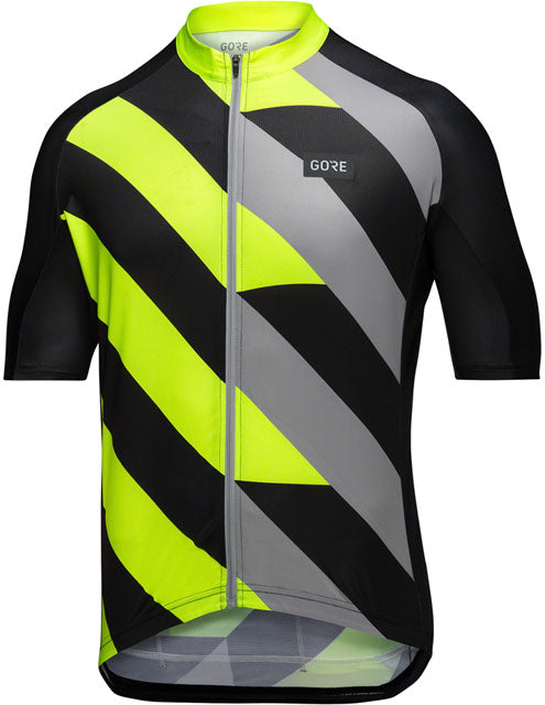 GORE Signal Jersey - Black/Neon Yellow, Men's, Large-2