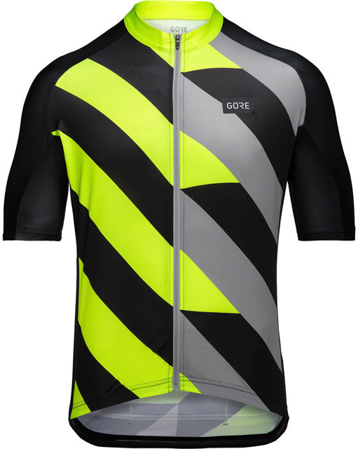 GORE Signal Jersey - Black/Neon Yellow, Men's, Large-0