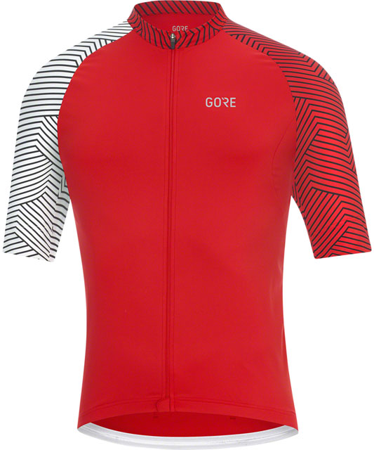 GORE C5 Jersey - Red/White, Men's, Large-0