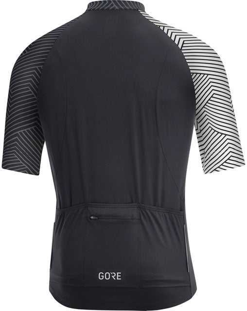 GORE C5 Jersey - Black/White, Men's, Medium-1