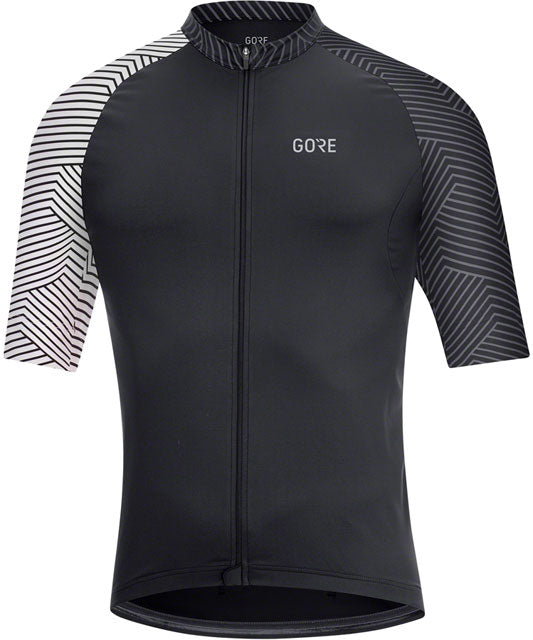 GORE C5 Jersey - Black/White, Men's, Large-0