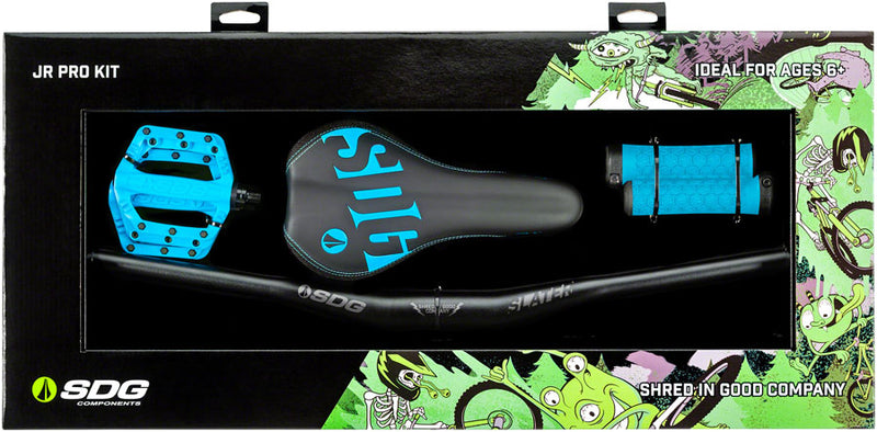 SDG Jr. Pro Children's Upgrade Kit Saddle -Cyan, Youth