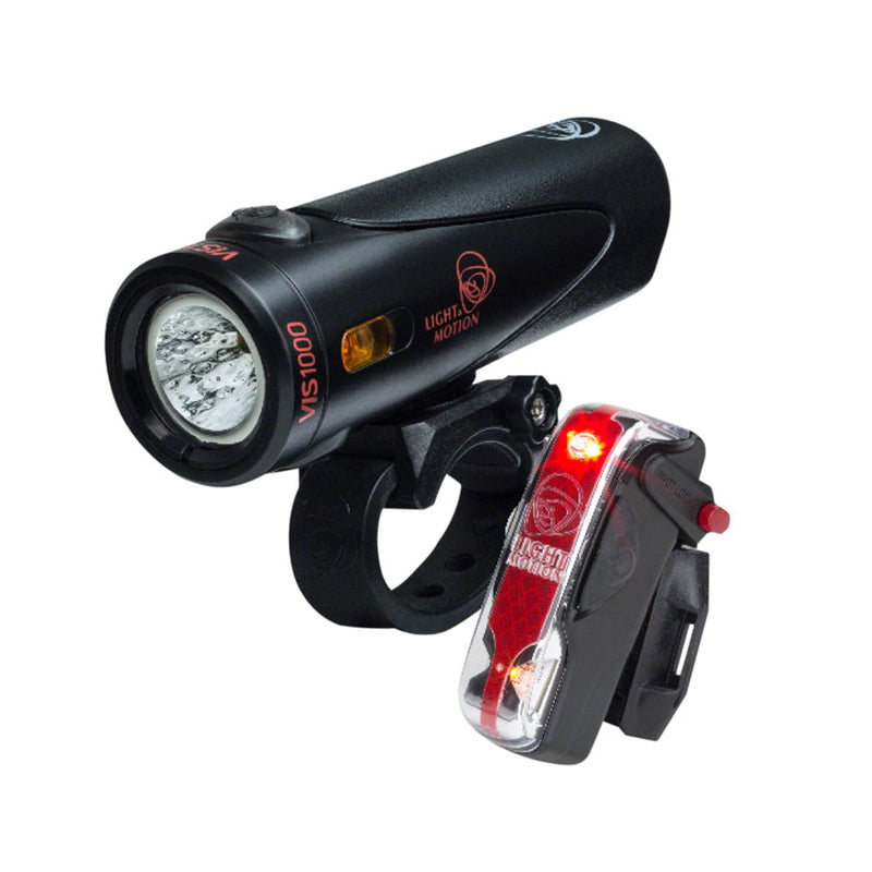 Light and Motion Vis 1000/Vis 180 Pro Combo Headlight/Taillight Set