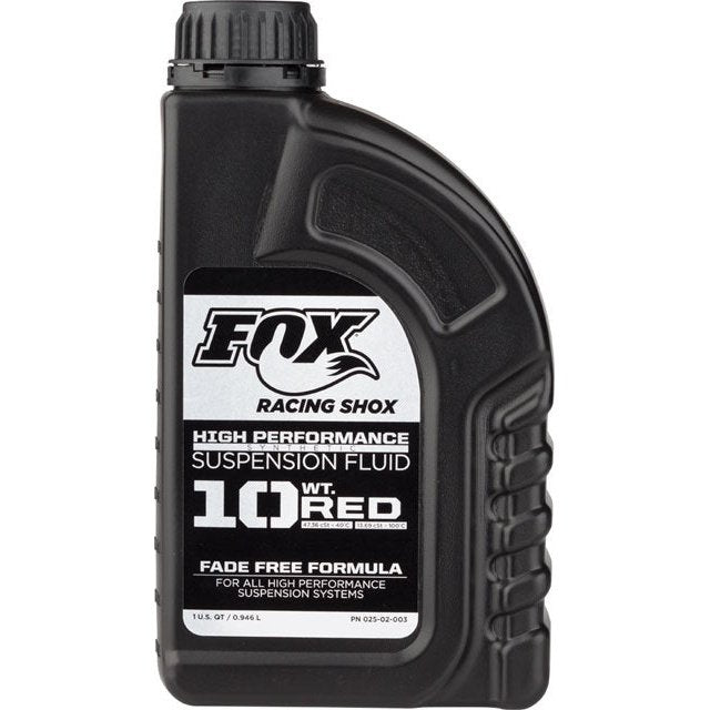 FOX 10 Weight Red Damper Fluid, 32 oz