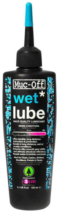 Muc-Off Bio Wet Bike Chain Lube - 120ml, Drip