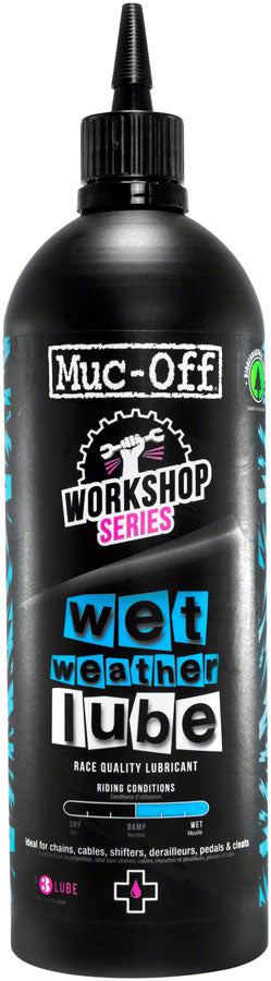 Muc-Off Bio Wet Bike Chain Lube - 1L, Bulk