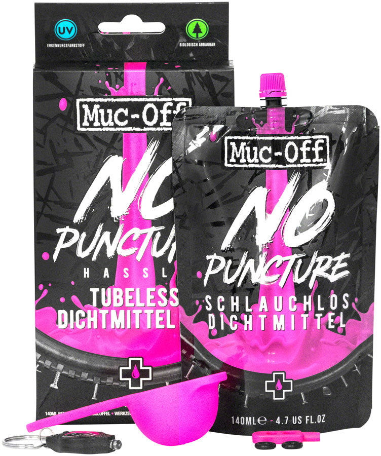 Muc-Off No Puncture Hassle Tubeless Tire Sealant - 140ml Kit