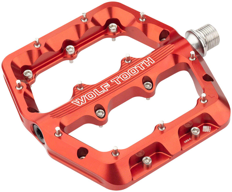 Wolf Tooth Waveform Pedals - Red, Large