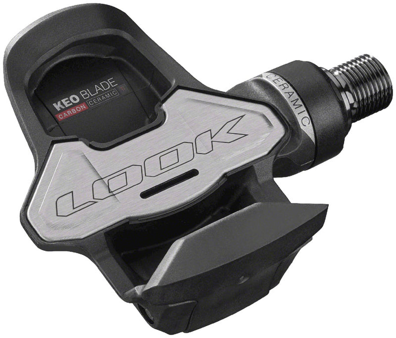 LOOK KEO BLADE CARBON CERAMIC Ti Pedals - Single Sided Clipless, Titanium, 9/16", Black