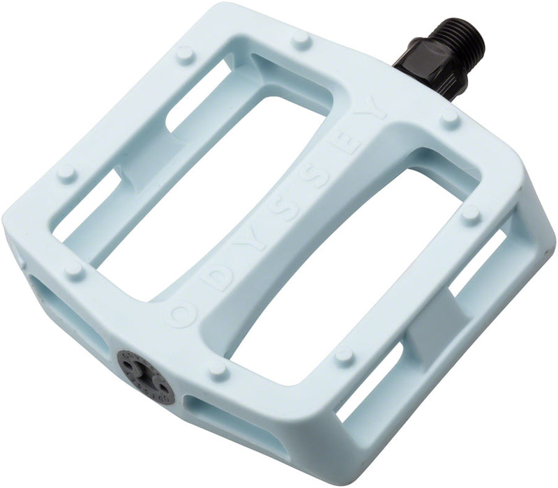 Odyssey Grandstand V2 PC Pedals - Platform, Composite/Plastic, 9/16", Sky Blue