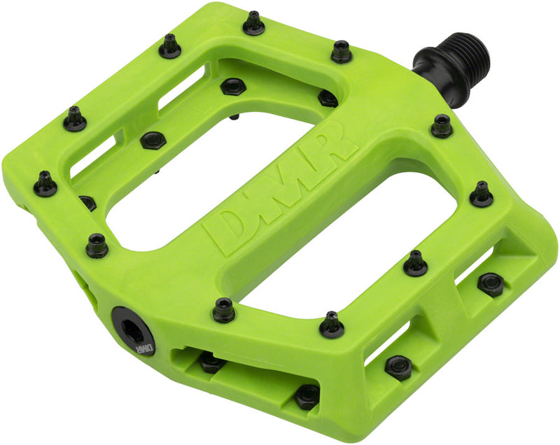 DMR V11 Pedals - Platform, Composite, 9/16", Green