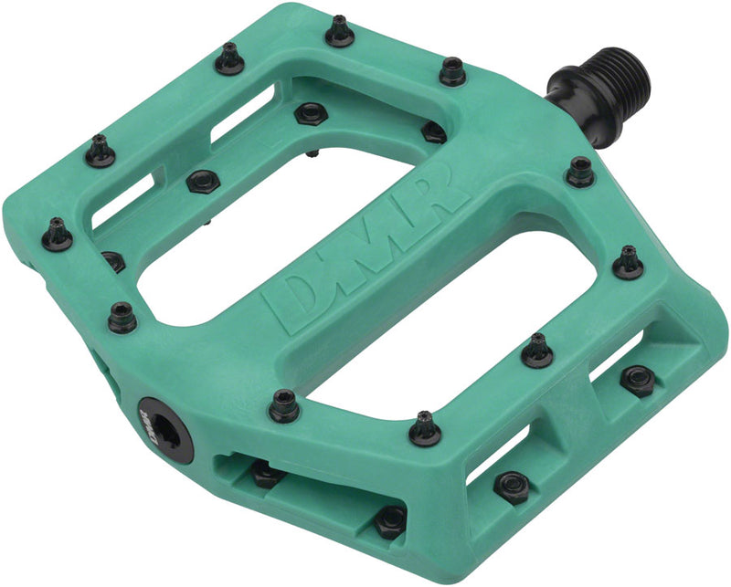 DMR V11 Pedals - Platform, Composite, 9/16", Turquoise