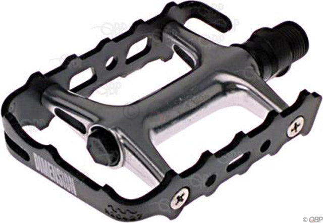 Dimension Mountain Pro Pedals - Platform, Aluminum, 9/16", Black