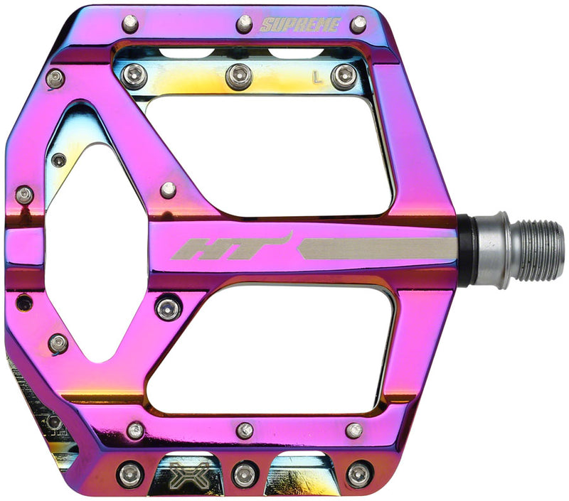 HT Components ANS10 Pedals - Platform Aluminum 9/16" Oil Slick