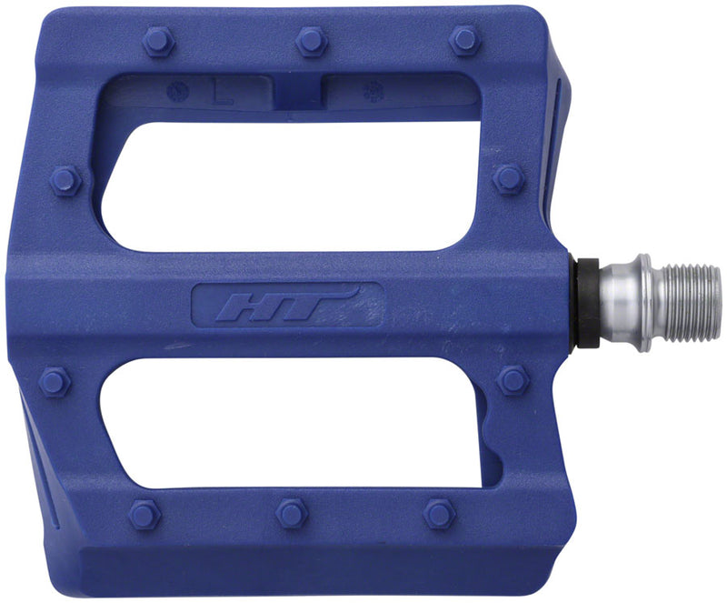 HT Components PA12 Pedals - Platform Composite 9/16" Dark Blue