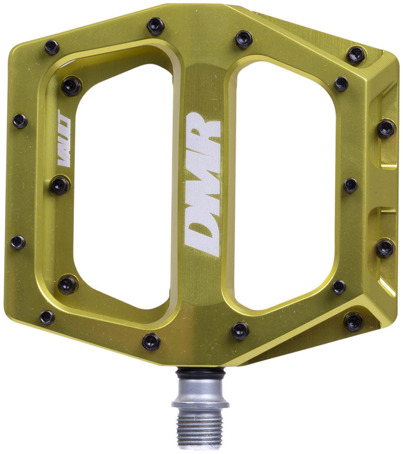 DMR Vault Pedals - Platform, Aluminum, 9/16", Lemon Lime