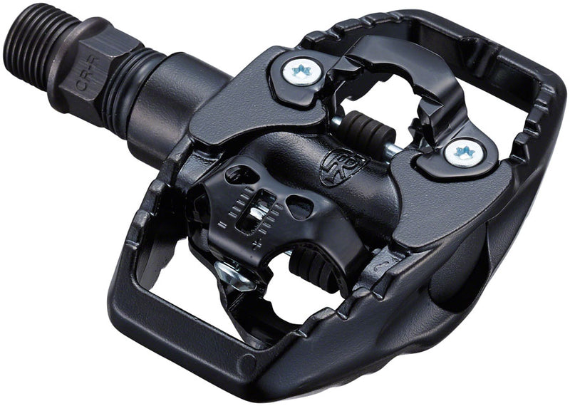 Ritchey Comp Trail Pedals - Dual Sided Clipless with Platform, Aluminum, 9/16", Black