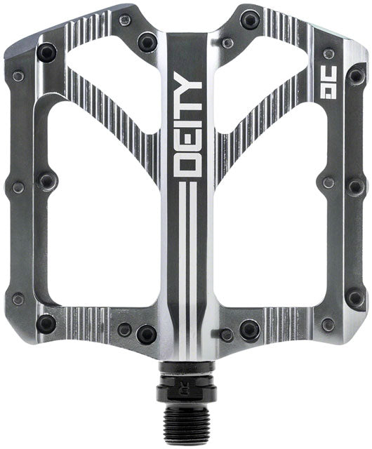 DEITY Bladerunner Pedals - Platform, Aluminum, 9/16", Platinum