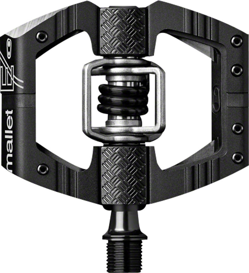 Crank Brothers Mallet Enduro Pedals - Dual Sided Clipless with Platform, Aluminum, 9/16", Black