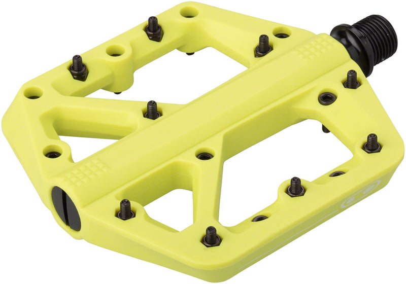 Crank Brothers Stamp 1 Pedals - Platform, Composite, 9/16", Citron, Large