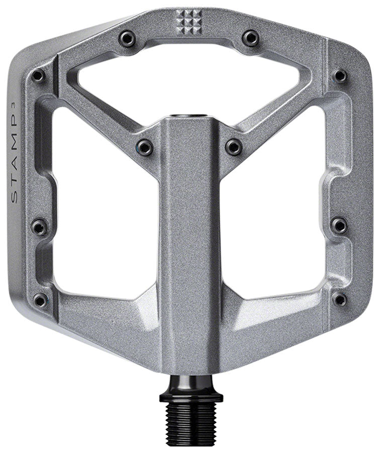 Crank Brothers Stamp 3 Pedals - Platform, Magnesium, 9/16", Gray, Small