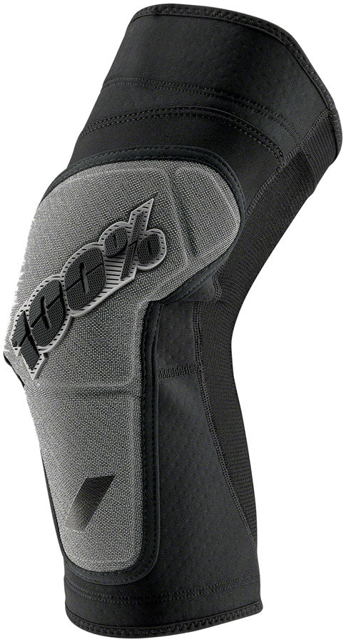 100% Ridecamp Knee Guards - Black/Gray, Small