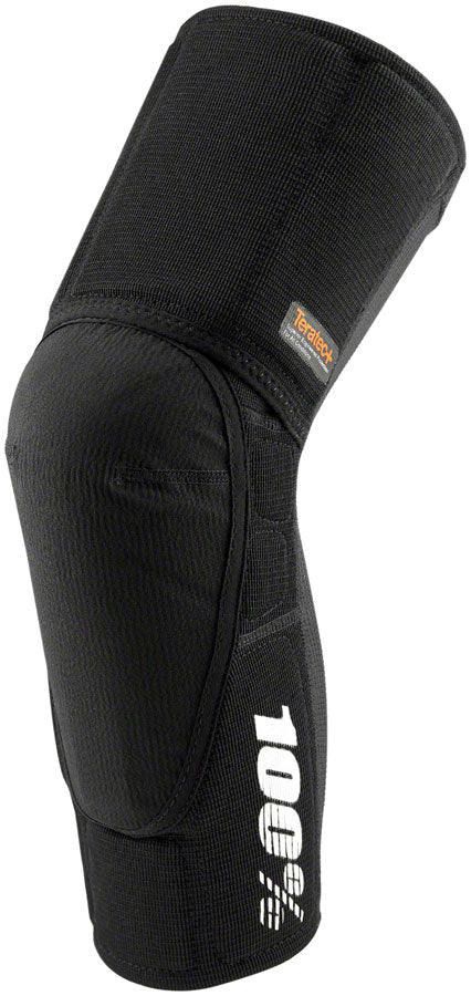 100% Teratec Plus Knee Guards - Black, Small