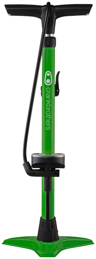 Crank Brothers Gem Floor Pump: Green