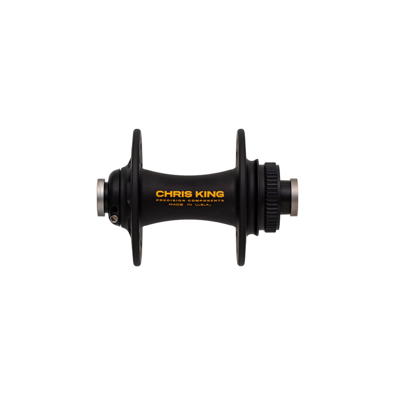 Chris King R45D Front Hub - 12 x 100mm, Center-Lock, Black/Gold, 24H