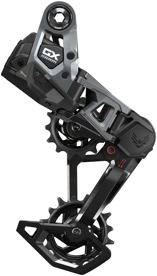 SRAM GX Eagle T-Type AXS Rear Derailleur - 12-Speed, 52t Max, (Battery Not Included), Wheel Axle Mount, Steel Cage, Black