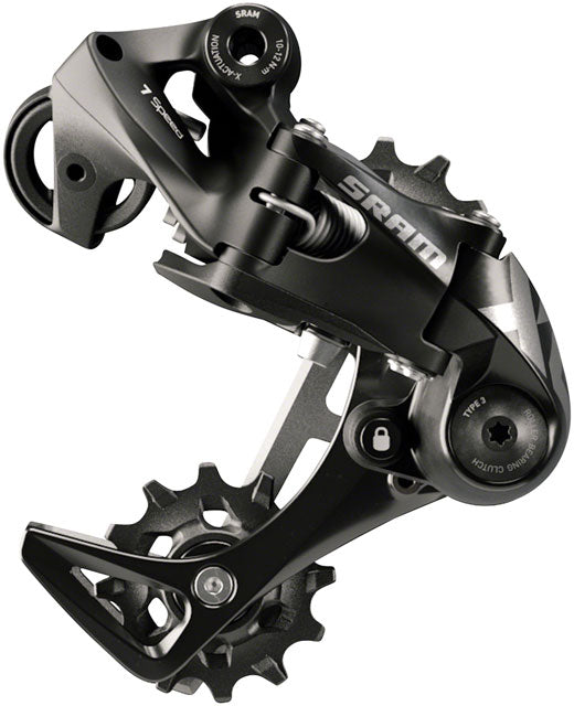 SRAM X01 DH Rear Derailleur - 7-Speed, Medium Cage, Black, with Clutch, A3 - Open Box, New